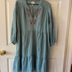 Beautiful never worn blue tunic dress